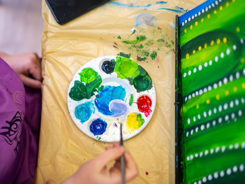 Paint and Sip classes, New York City ClassBento